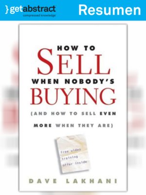 cover image of Cómo vender cuando nadie compra (resumen)